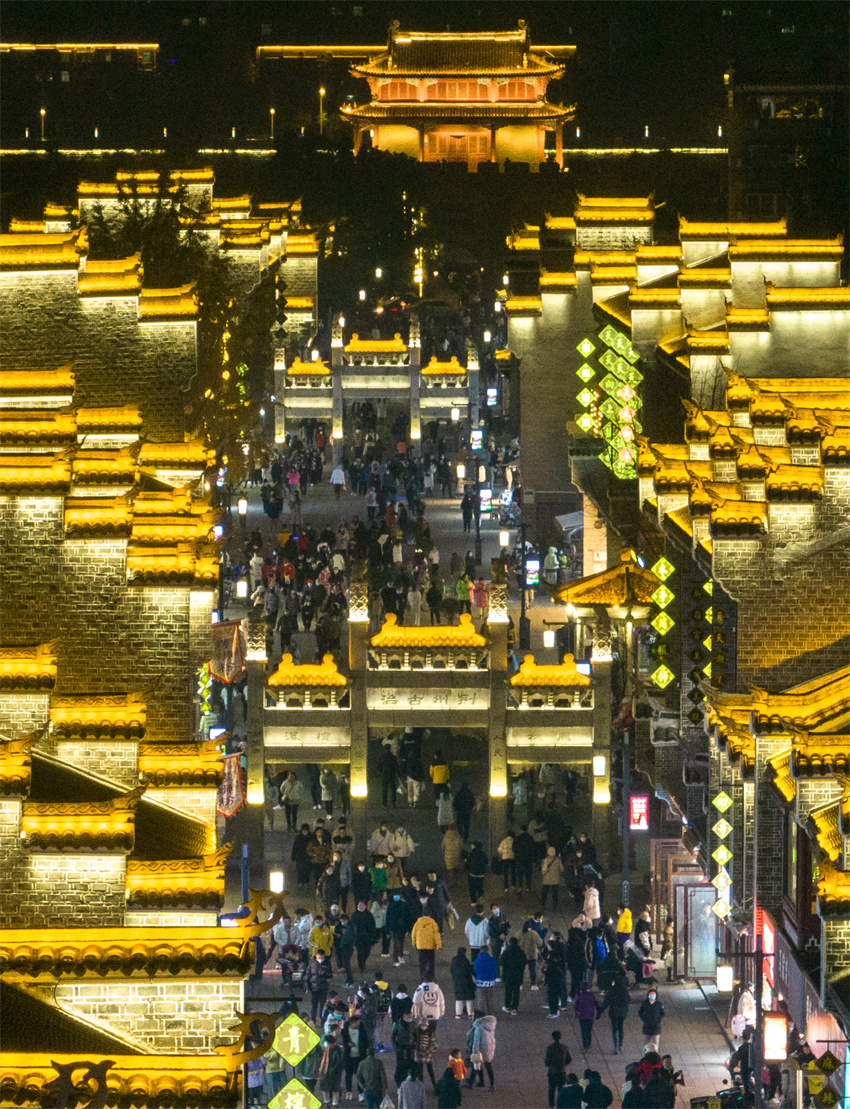 湖北襄陽：古城北街“煙火氣”