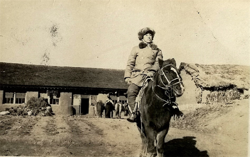 1946年，秦禮同志在東北。