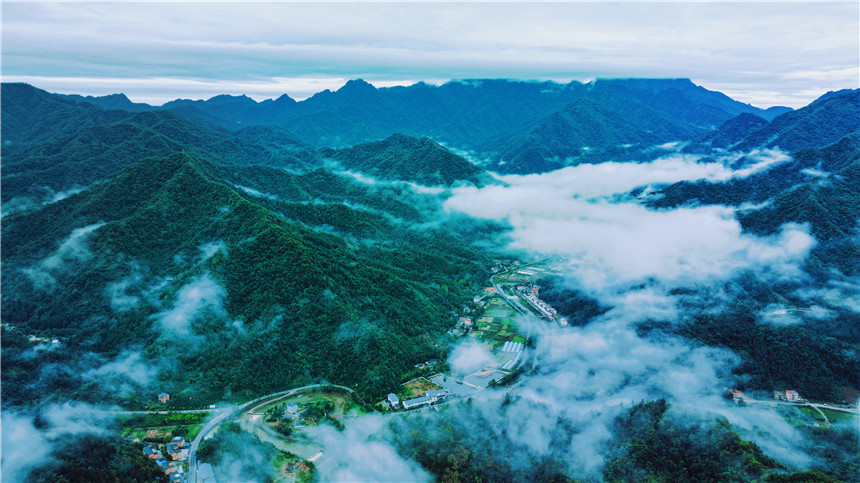 茅塔鄉(xiāng)廖家村鳥瞰