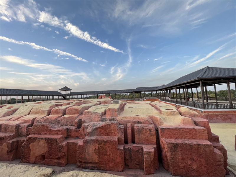 龍灣國(guó)家考古遺址公園。潛江市文旅局供圖