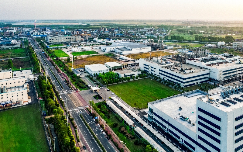 國家火炬潛江微電子材料特色產(chǎn)業(yè)基地。潛江市委宣傳部供圖